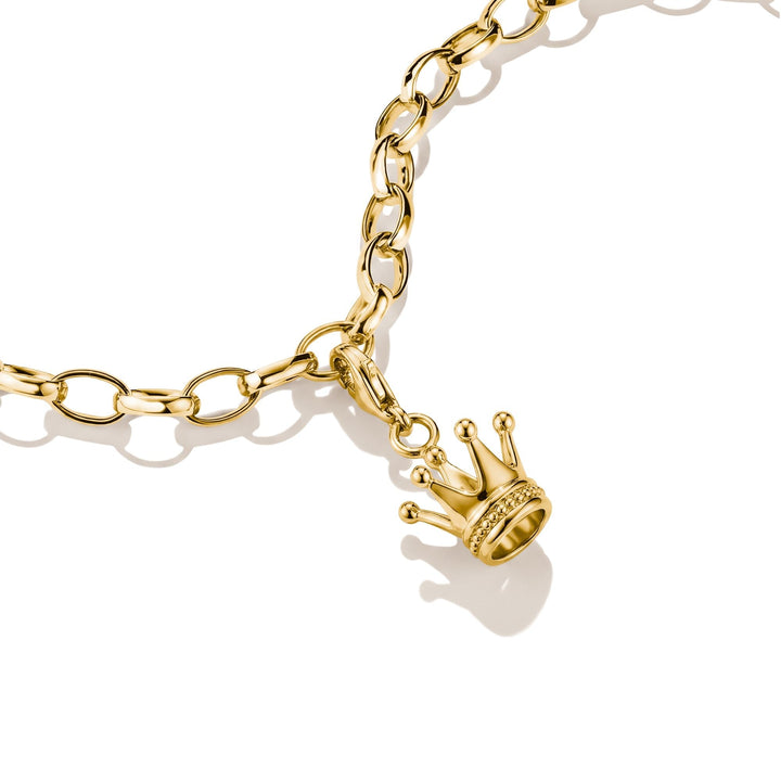 Thomas Sabo Gold-Plated Crown Charm CC887MY