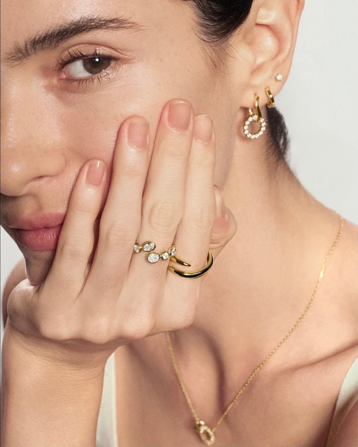 Ania Haie Gold Spiral Adjustable Ring R079-02G