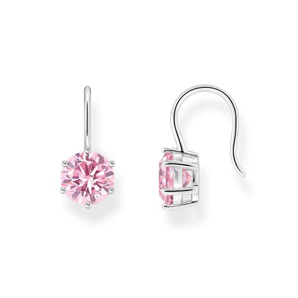 THOMAS SABO EARRINGS with Pink Zirconia TH2287P