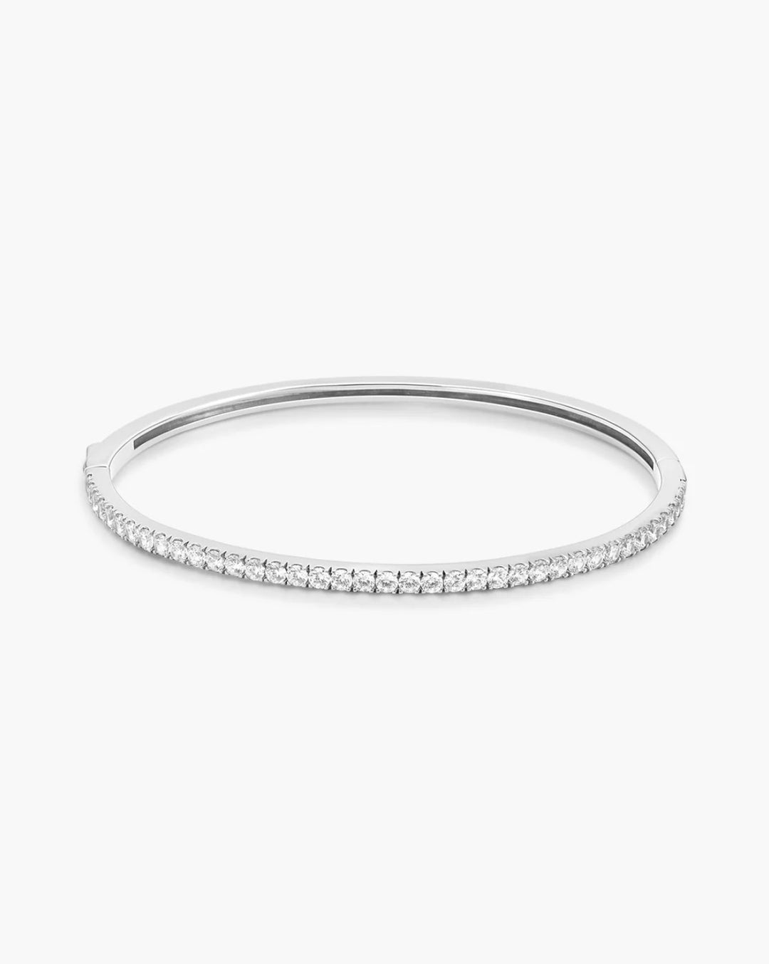 Ania Haie Silver Pavé Tennis Bangle B079-02H