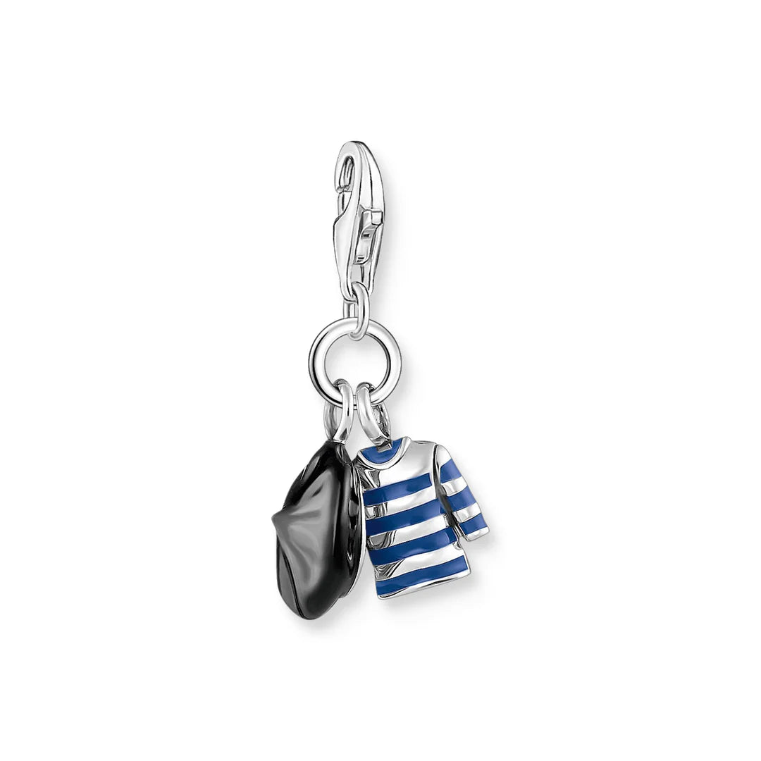 THOMAS SABO Charm Pendant with Beret Hat and Breton Shirt CC2083