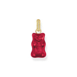 THOMAS SABO LARGE PENDANT with Strawberry Red Goldbears And Zirconia TPE967REY