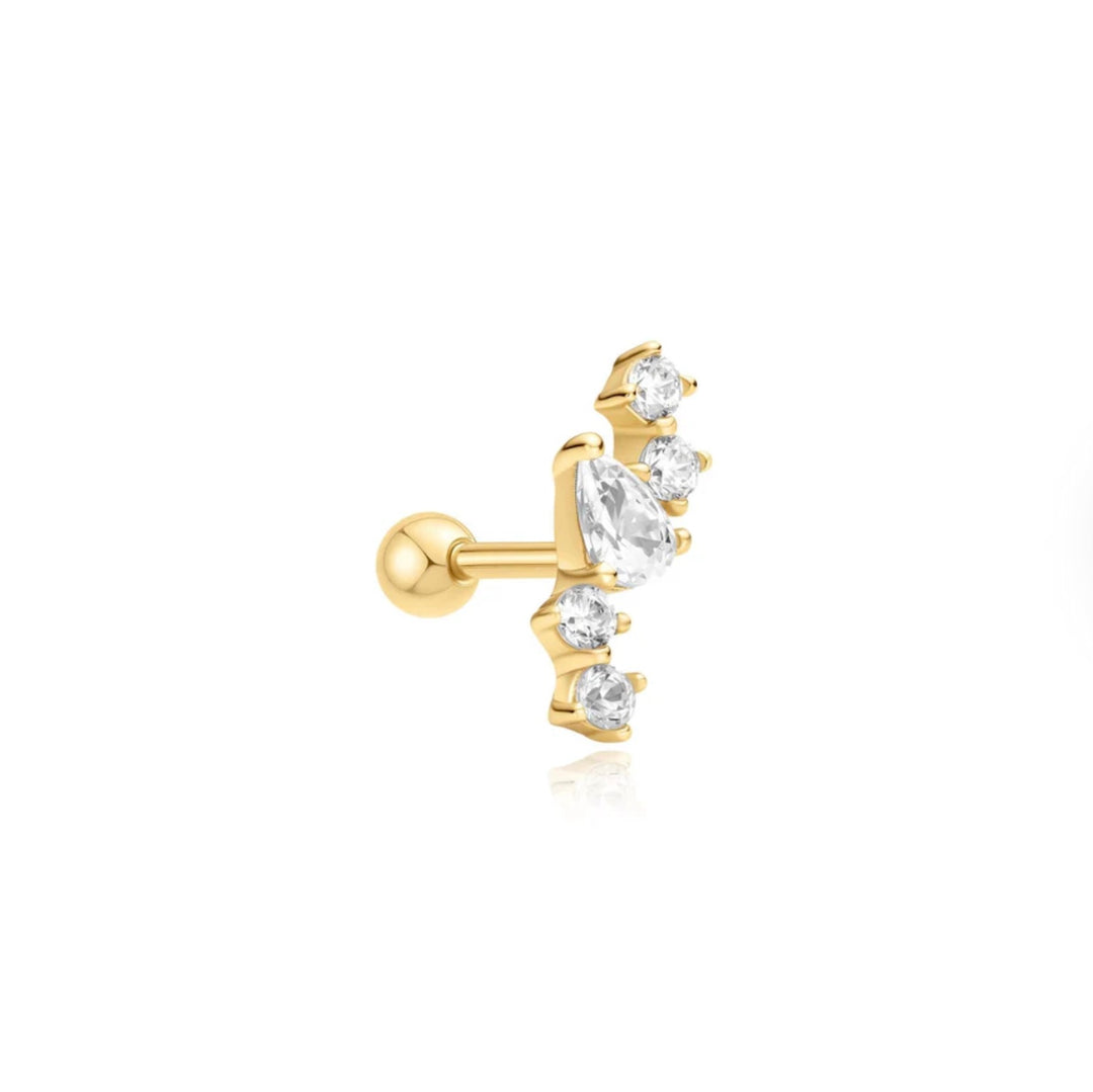 Ania Haie Gold Constellation Barbell Single Earring E070-10G