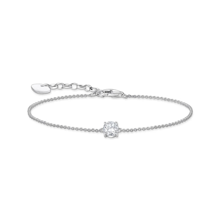 THOMAS SABO BRACELET with White Zirconia Pendant TA2156