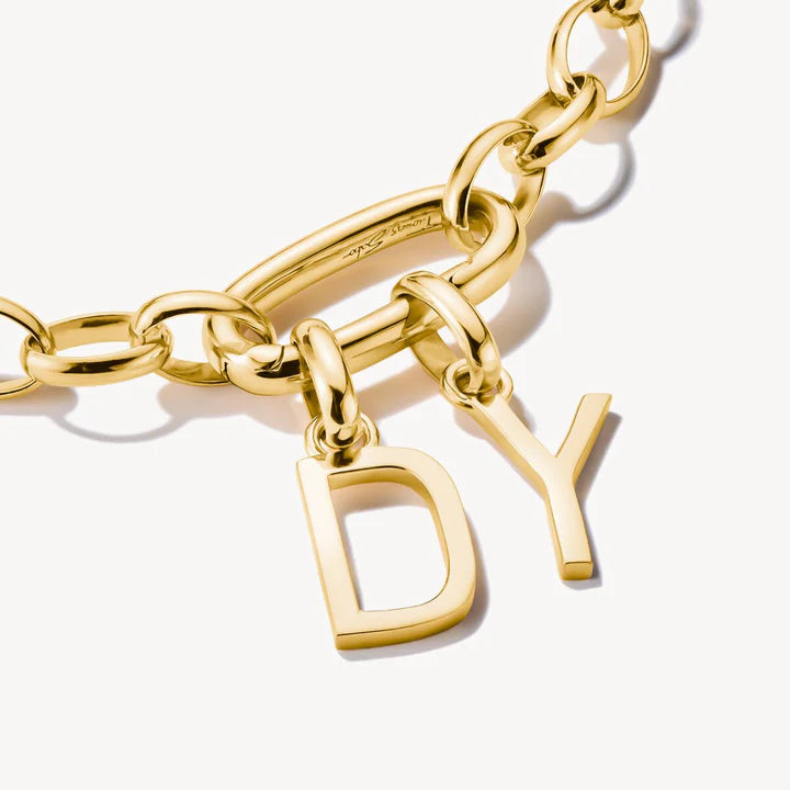 THOMAS SABO Connect Charm letter D Gold