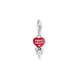 THOMAS SABO Charm Pendant Red Lollipop-Heart Silver CC2072
