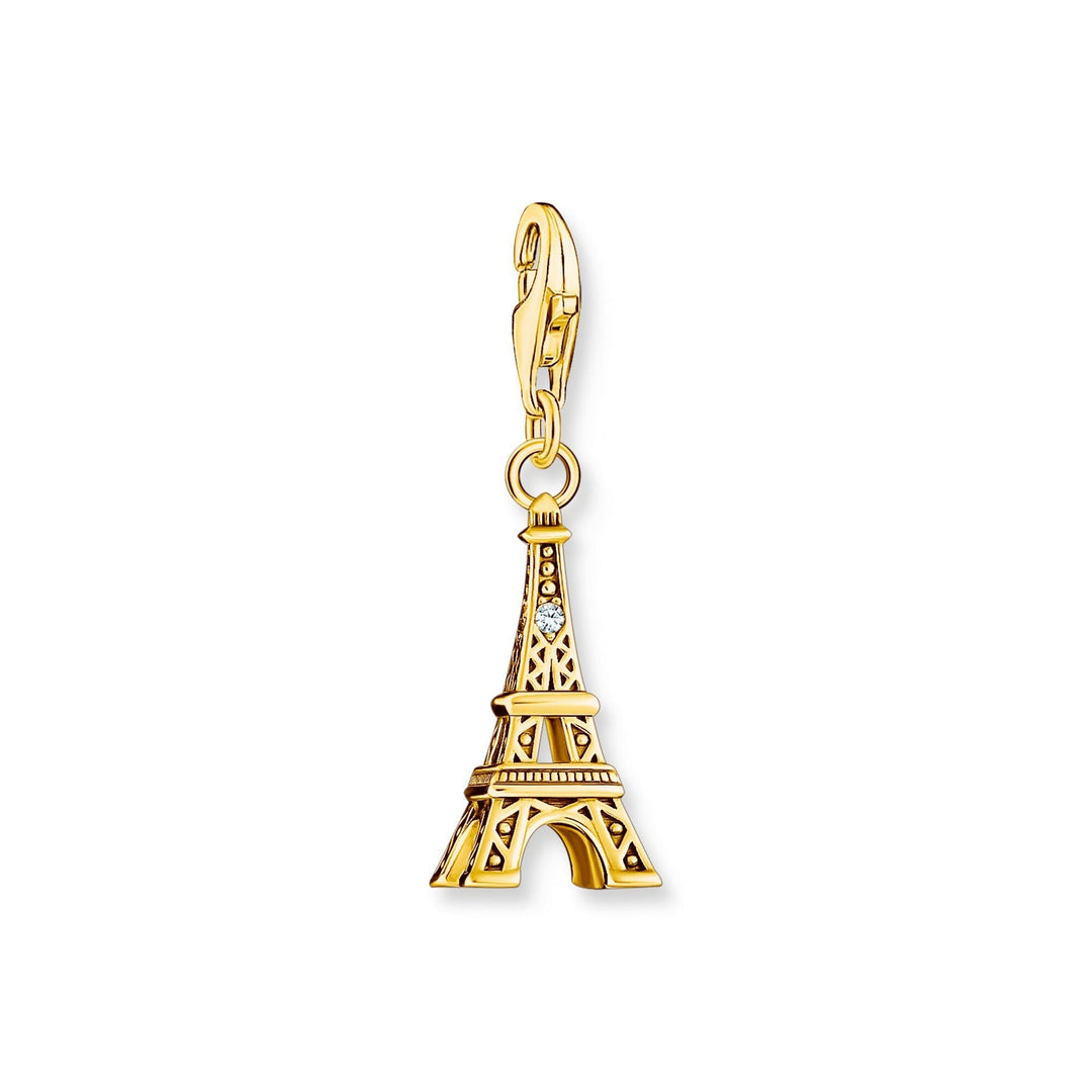 THOMAS SABO Charm Pendant Eiffel Tower Gold CC2075