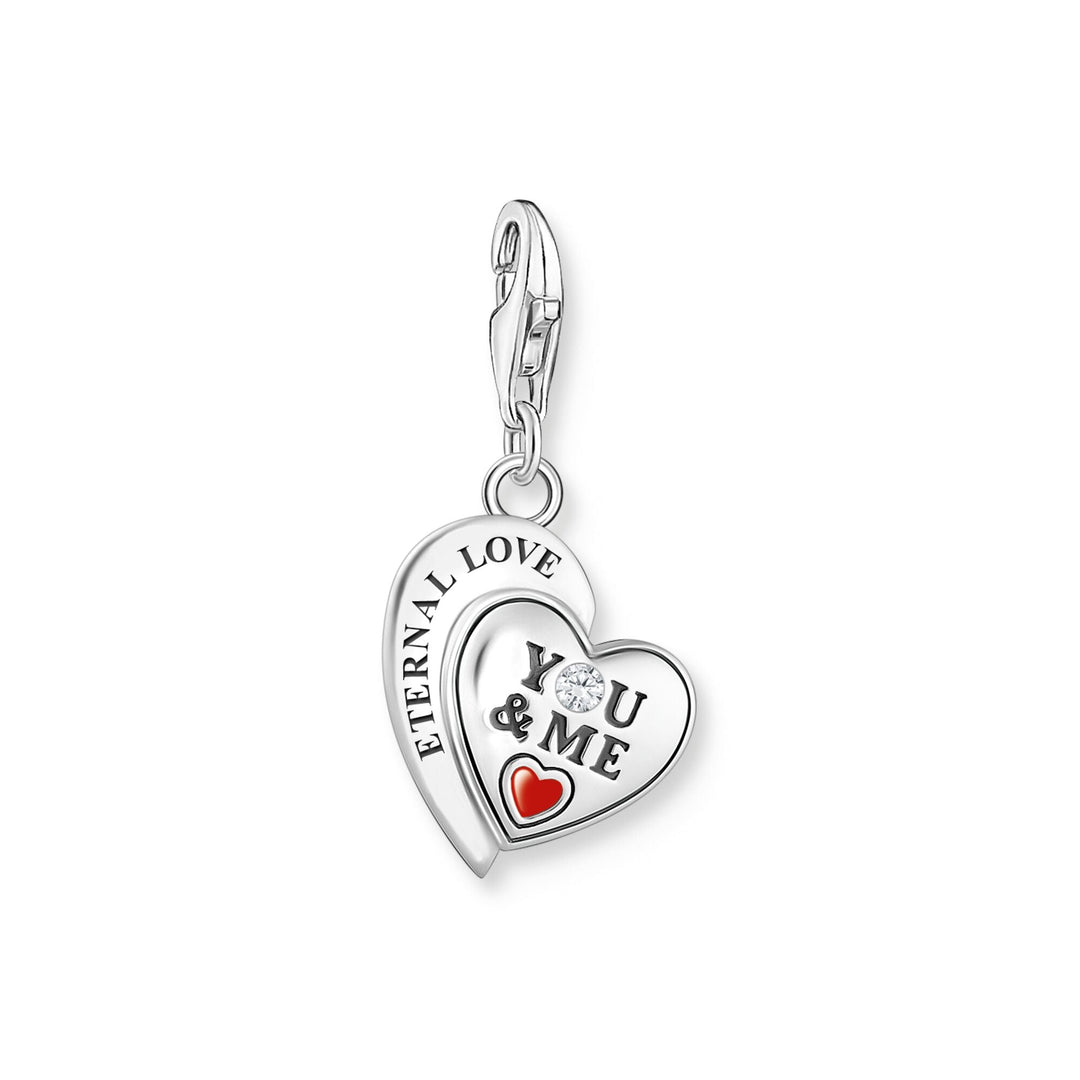 THOMAS SABO Charm Pendant You & Me Silver CC2108