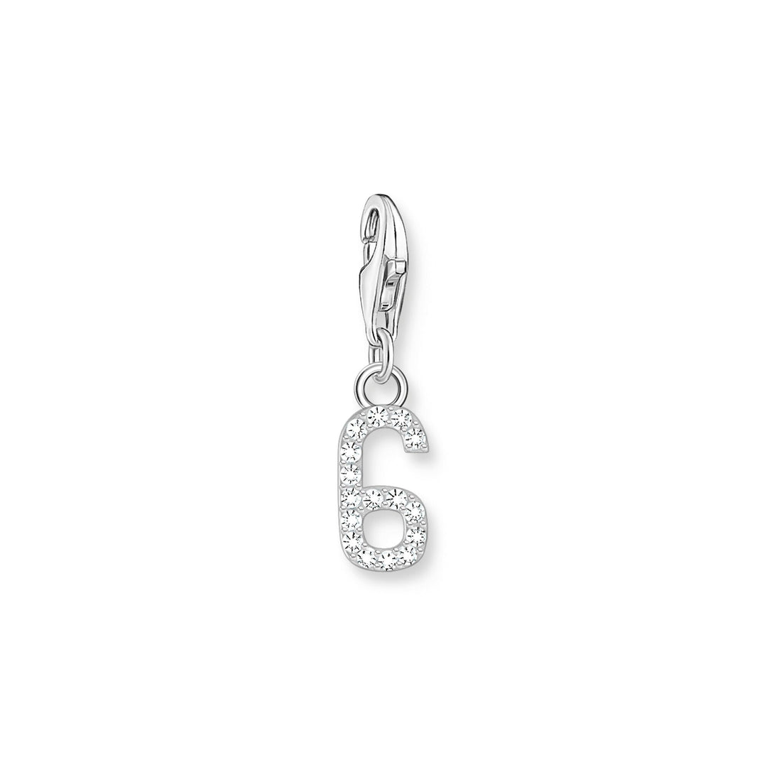 THOMAS SABO Charm Pendant Number "6" Silver CC2130