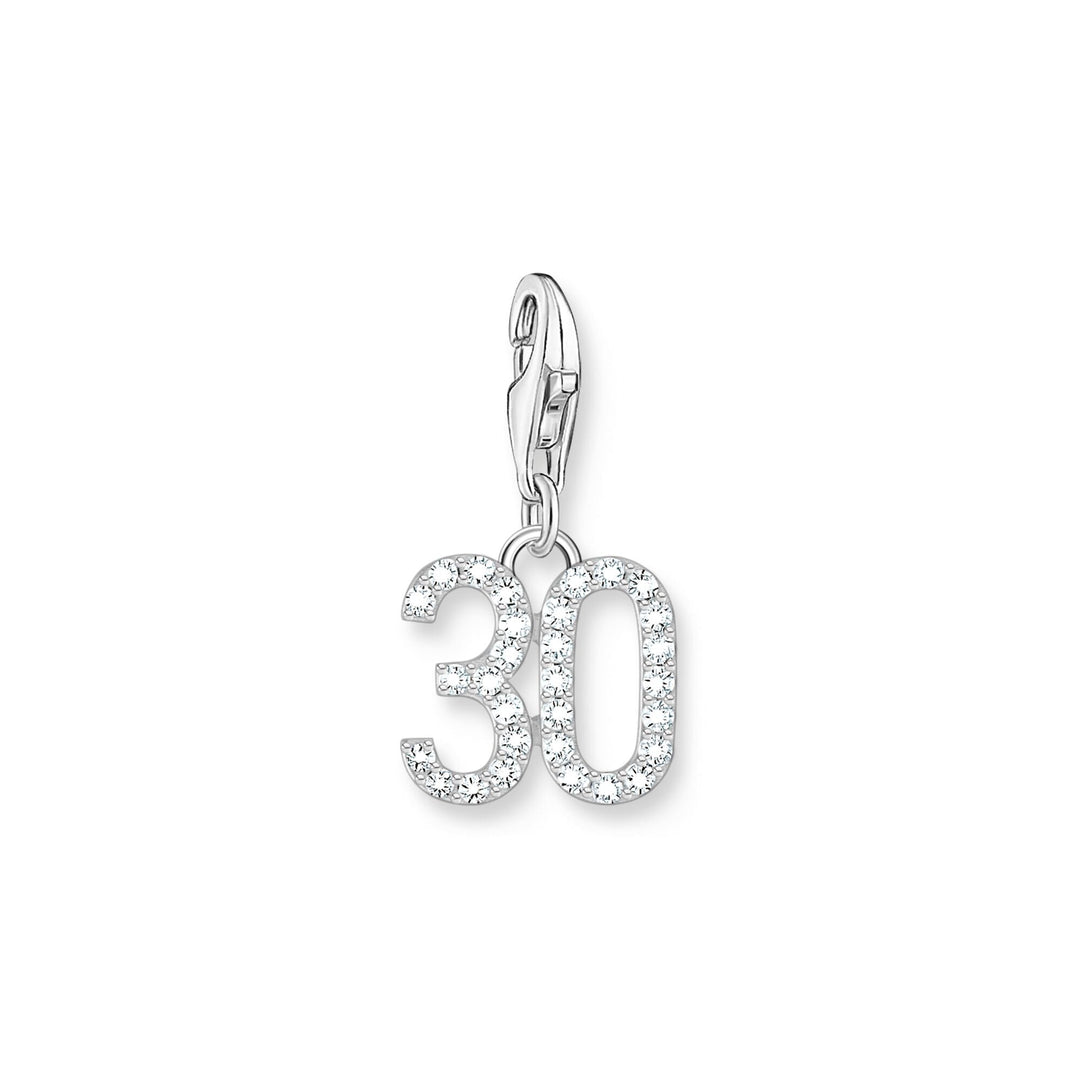 THOMAS SABO Charm Pendant Number "30" Silver CC2136