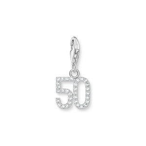 THOMAS SABO Charm Pendant Number "50" Silver CC2138