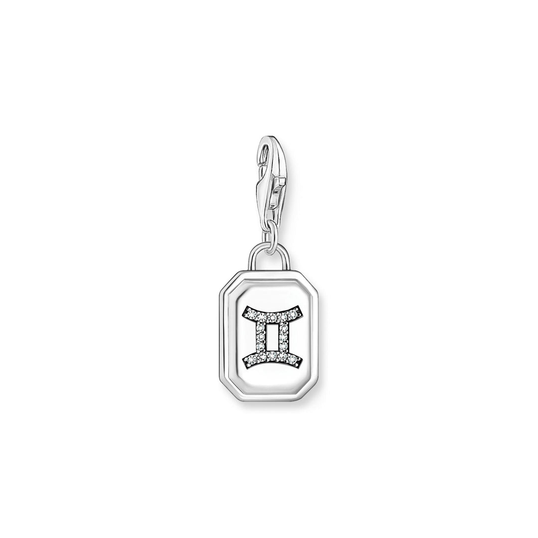 THOMAS SABO Charm Pendant Gemini Zodiac Sign Silver CC2145