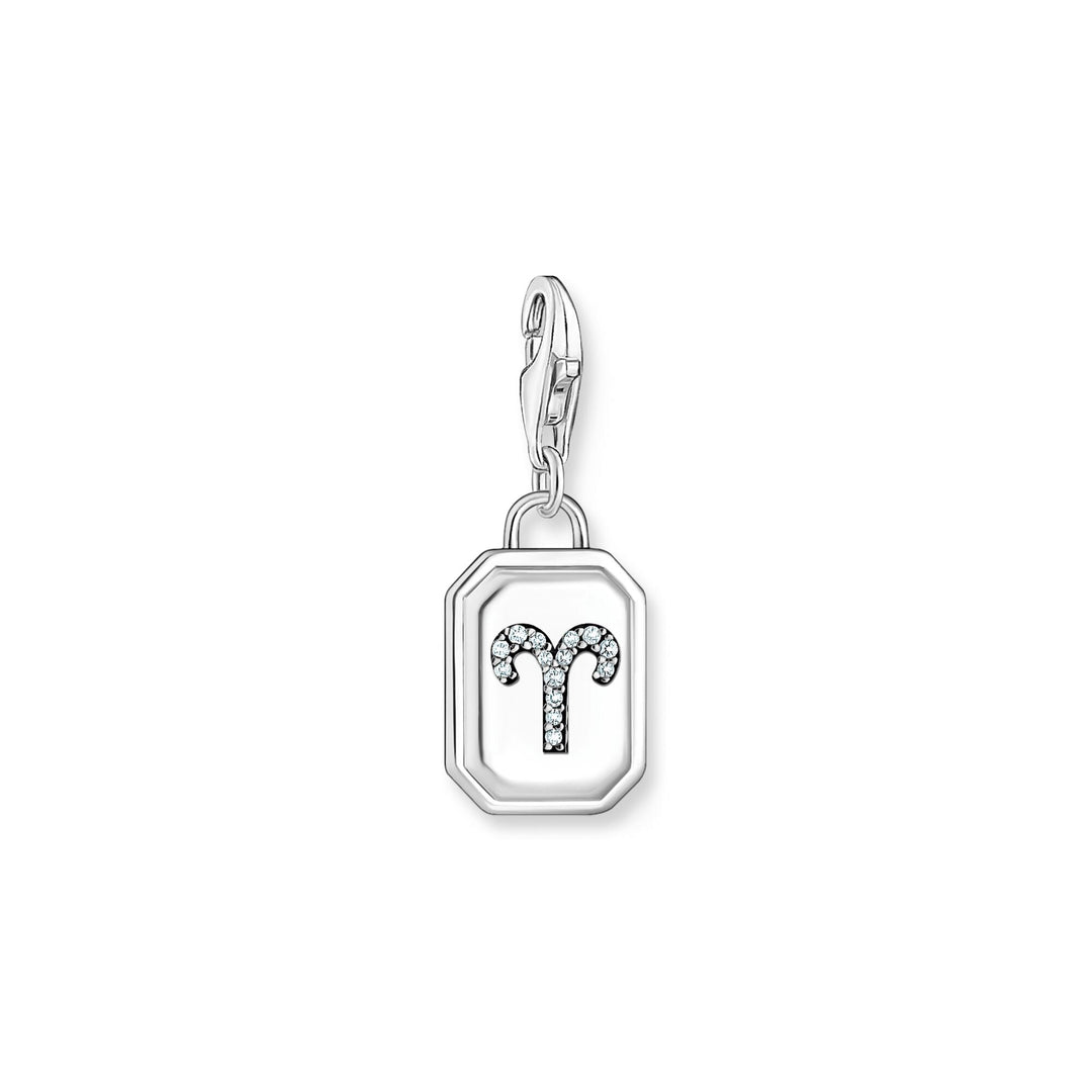 THOMAS SABO Charm Pendant Aries Zodiac Sign Silver CC2147