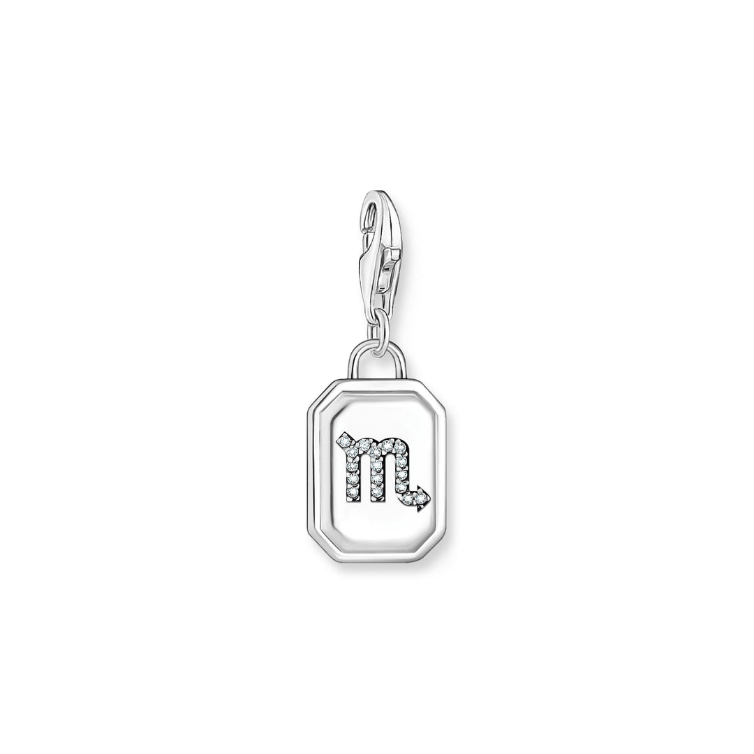 THOMAS SABO Charm Pendant Scorpio Zodiac Sign Silver CC2148