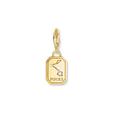 THOMAS SABO Charm Pendant Pisces Zodiac Sign Gold CC2154
