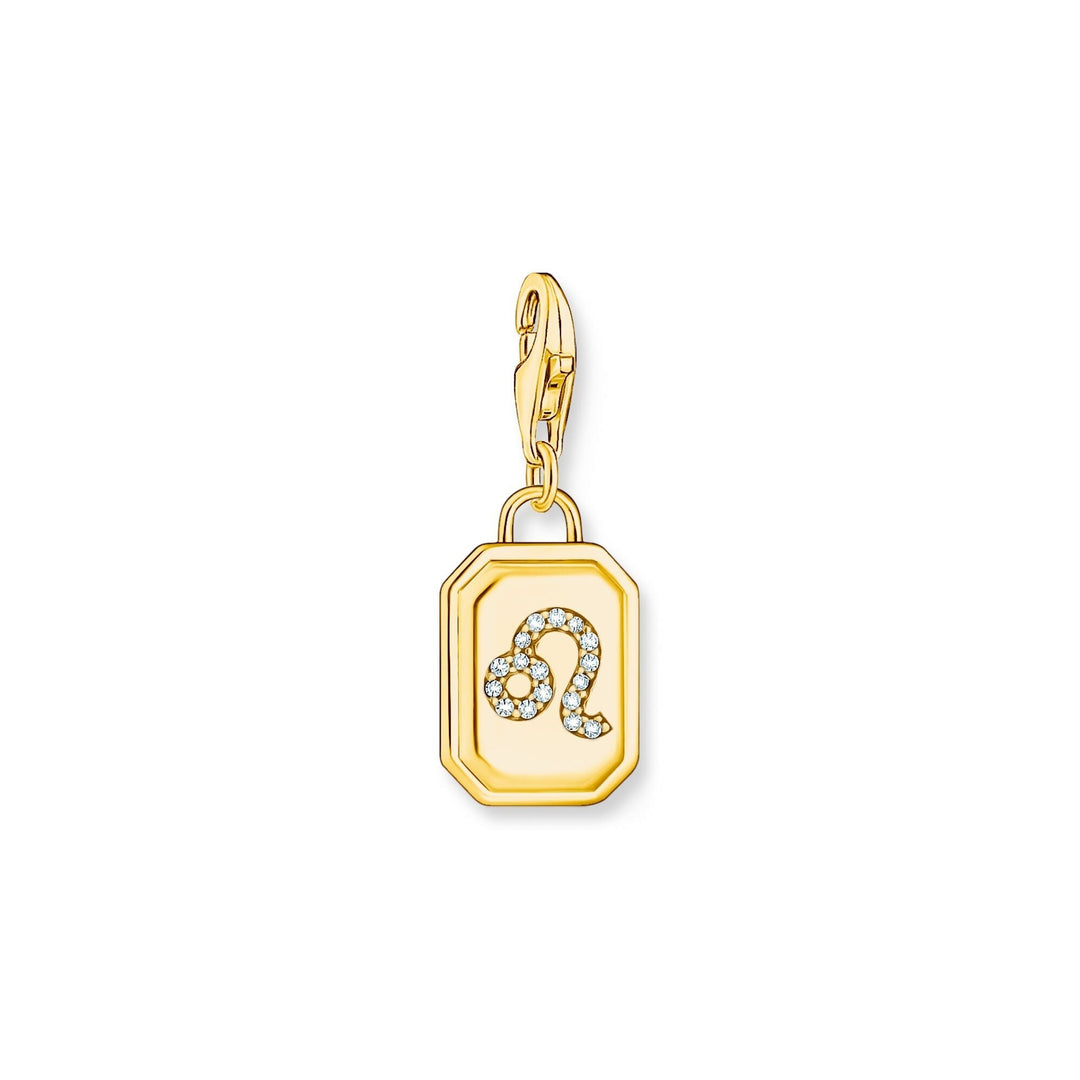 THOMAS SABO Charm Pendant Leo Zodiac Sign Gold CC2162