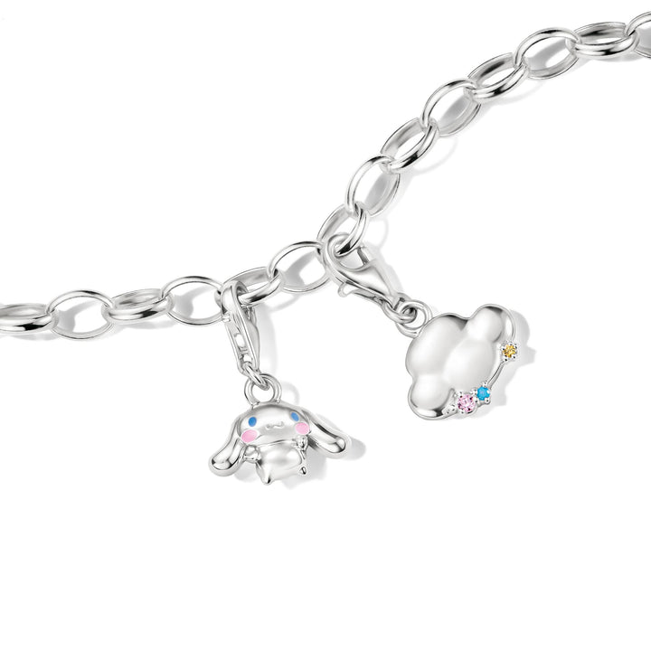 Thomas Sabo Silver-Plated Rain Cloud Charm with Colourful Stones CC2258M