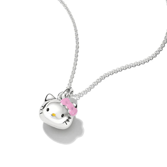 THOMAS SABO Hello Kitty Necklace Bow Pink TKE2392