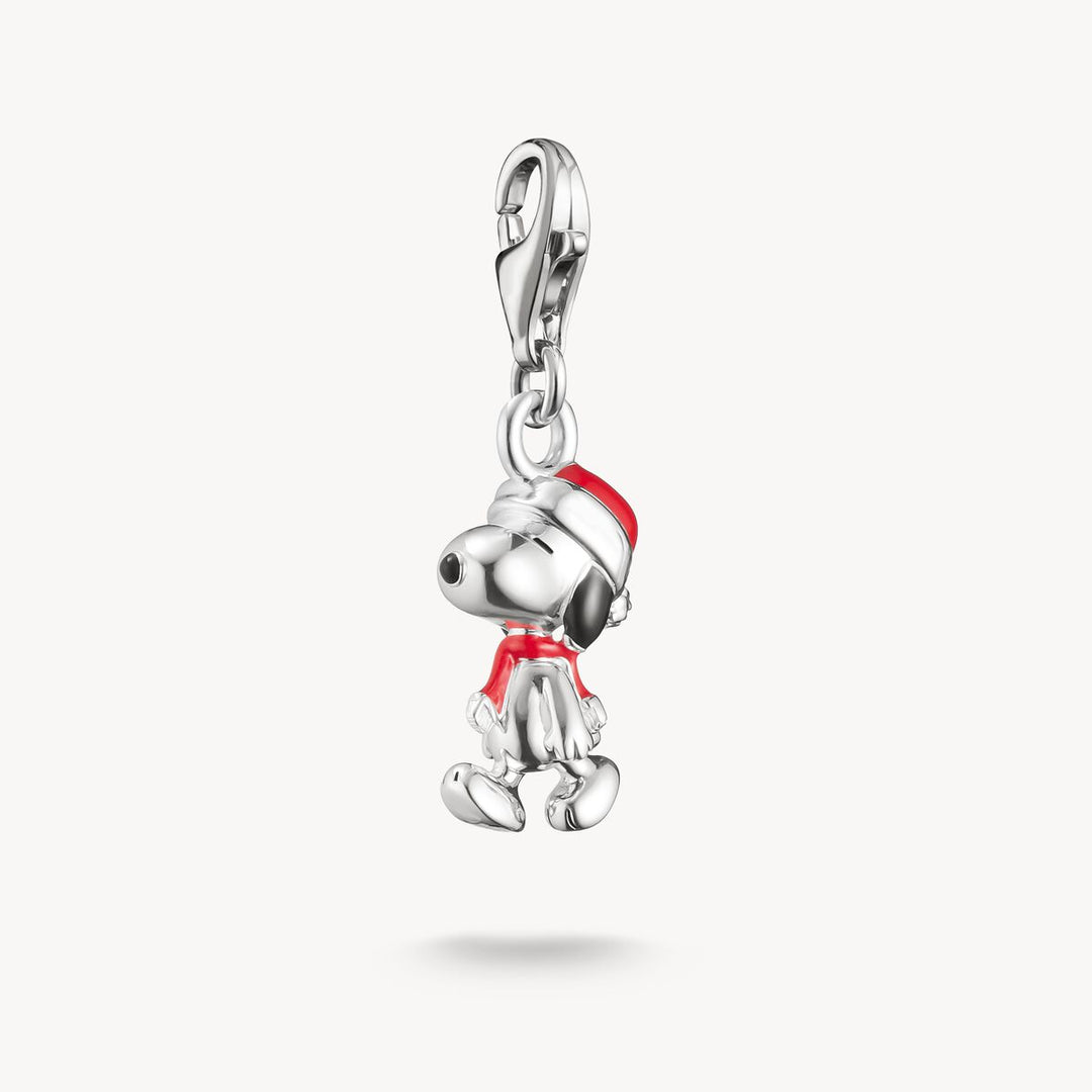 THOMAS SABO Snoopy Santa Edition Peanuts Original Silver Charm Pendant CC2227