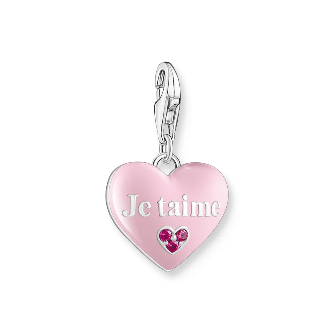 THOMAS SABO Charm Pendant Je T’aime Heart CC2073