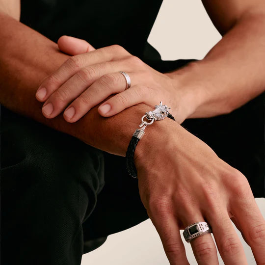 THOMAS SABO Leather Bracelet with Horse Head TA2224