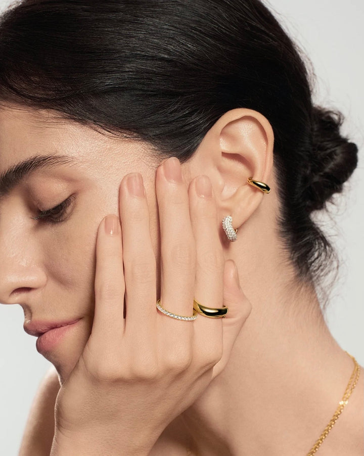 Ania Haie Gold Spiral Adjustable Ring R079-02G