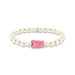 Thomas Sabo Pearl Bracelet Pink Goldbear TA2154P