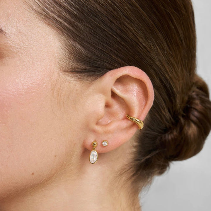 Ania Haie Gold Wave Ear Cuff E079-01G