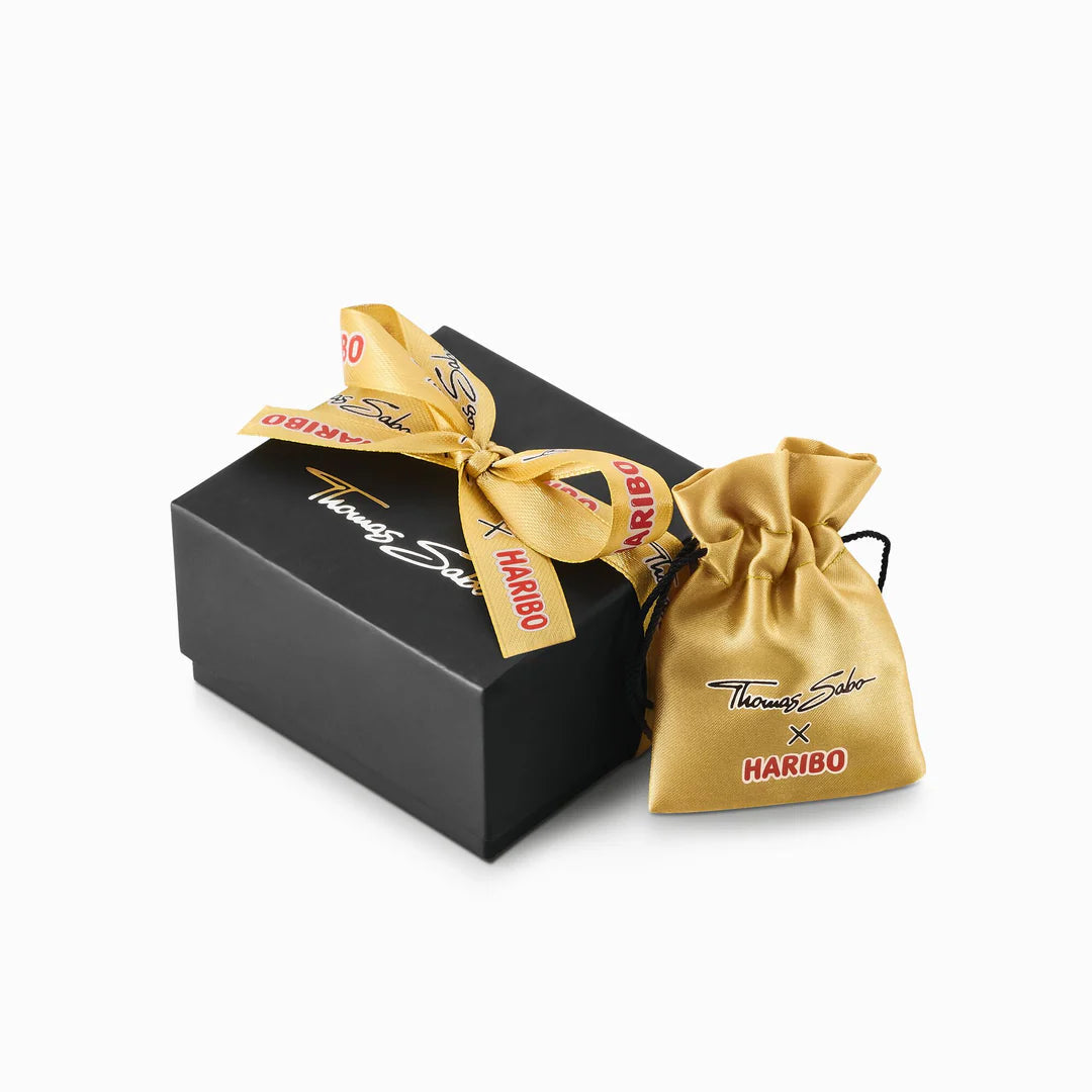 Thomas Sabo Pearl  Necklace with 5 Colourful  Goldbear TKE2208
