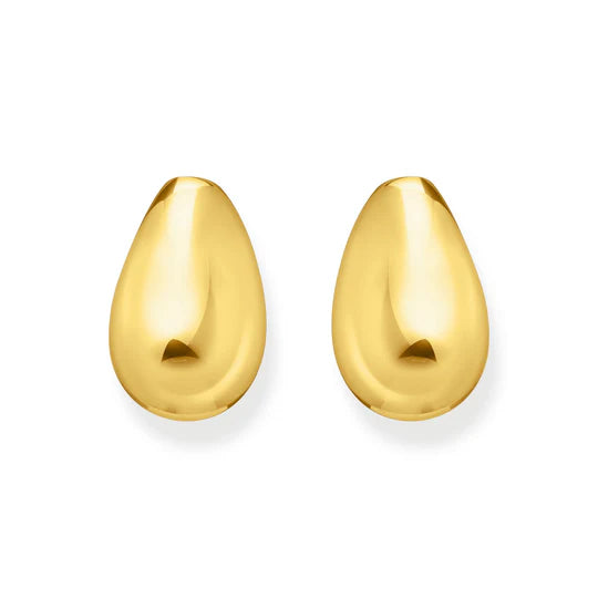 THOMAS SABO EAR STUDS in Drop Shape Gold TH2308Y