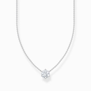 THOMAS SABO NECKLACE with White Zirconia Pendant  TKE2210