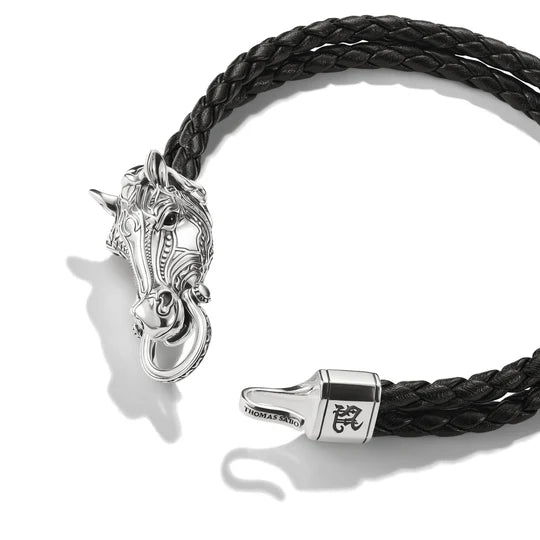 THOMAS SABO Leather Bracelet with Horse Head TA2224