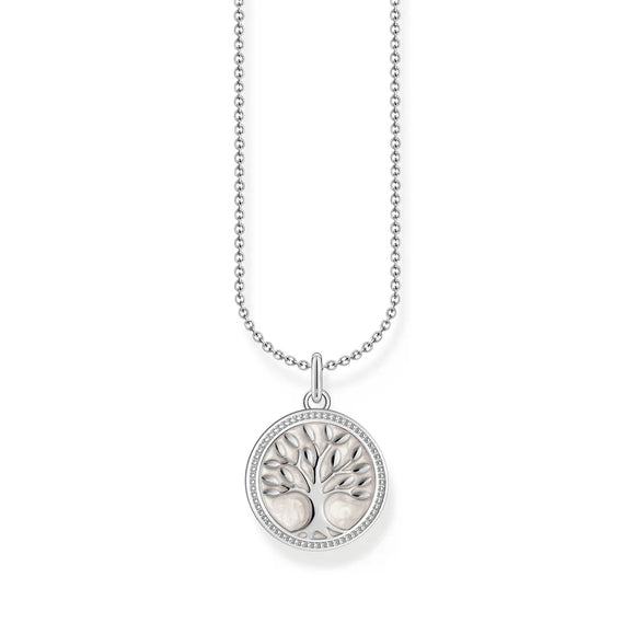 THOMAS SABO NECKLACE with Tree of Love Pendant - Silver TKE2220