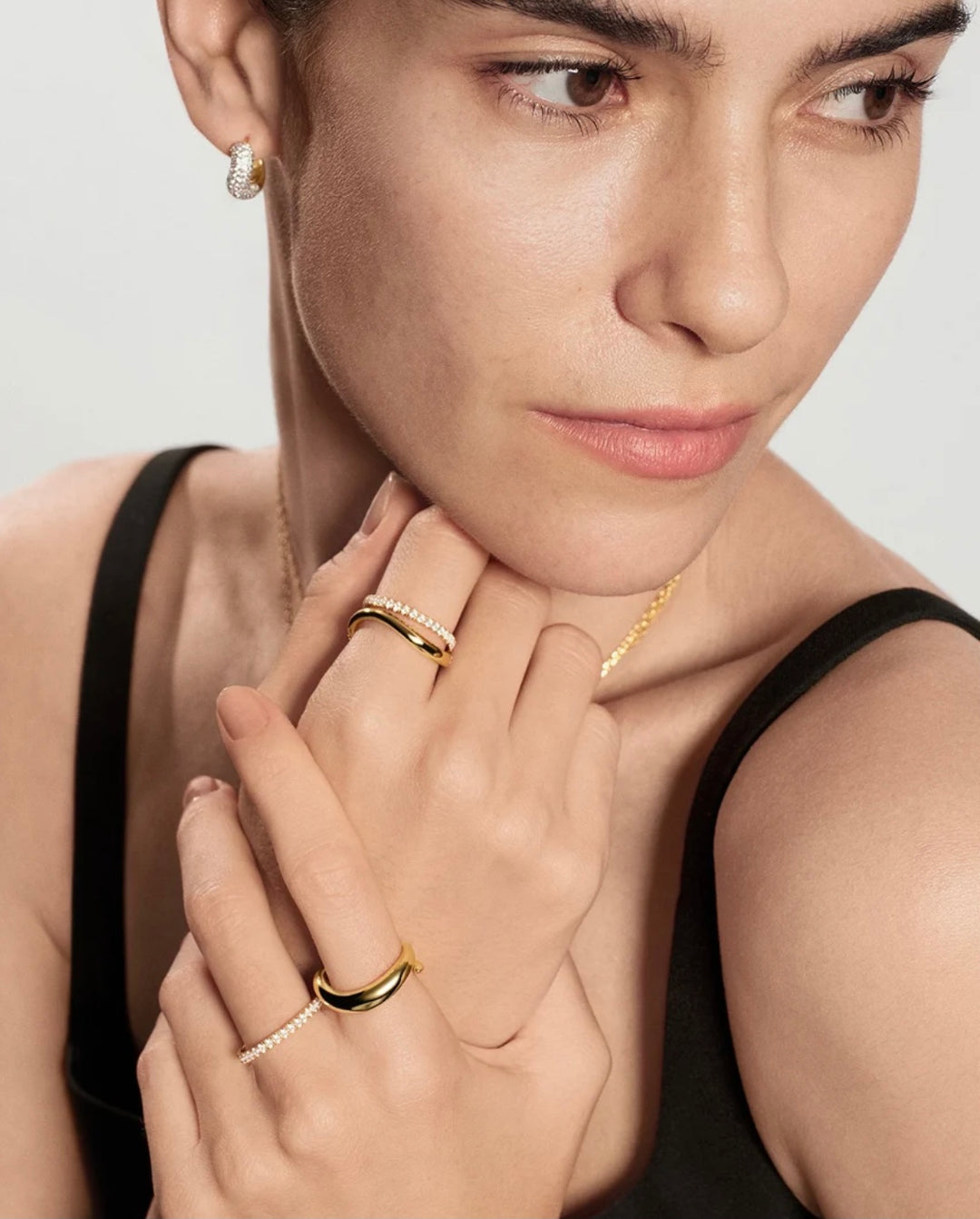 Ania Haie Gold Spiral Adjustable Ring R079-02G