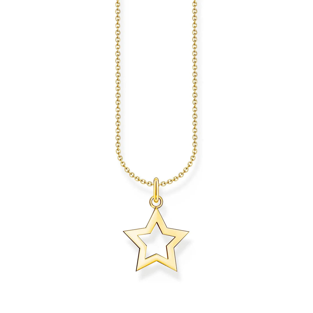 THOMAS SABO NECKLACE With Star Pendant - Gold TKE2222Y