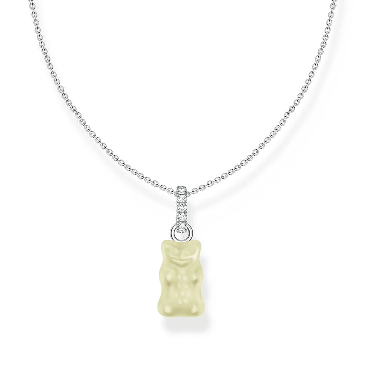 Thomas Sabo Silver Necklace Pineapple White Goldbear TKE2209WH