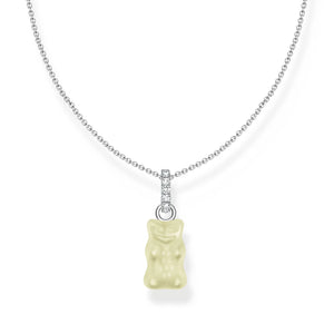 Thomas Sabo Silver Necklace Pineapple White Goldbear TKE2209WH