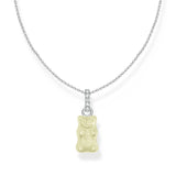 Thomas Sabo Silver Necklace Pineapple White Goldbear TKE2209WH