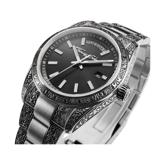 THOMAS SABO Rebel Revive Watch 36mm Black TWA0427