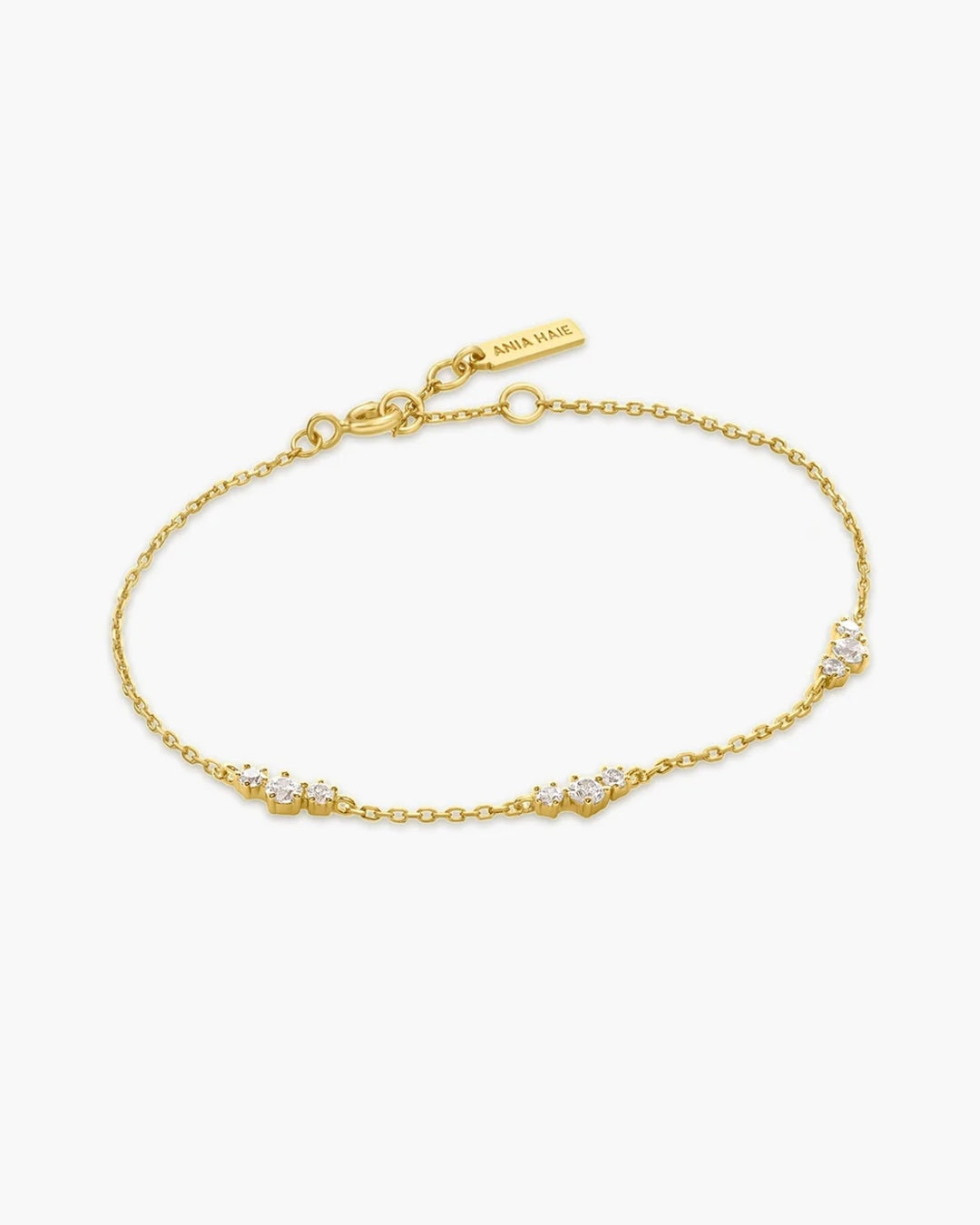 Ania Haie Gold Cluster Station Bracelet B079-01G