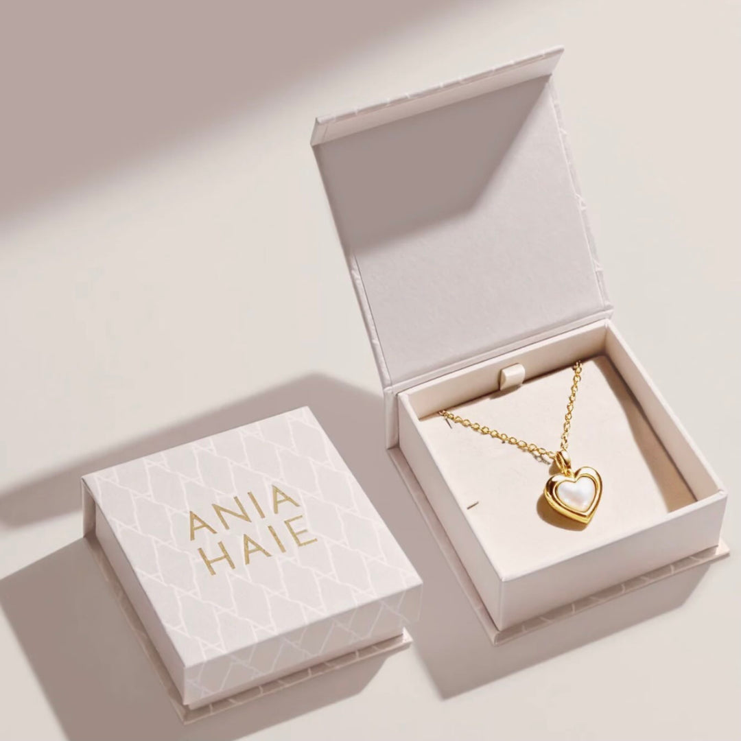 Ania Haie Gold Heart Locket Necklace Limited Edition N099-06G