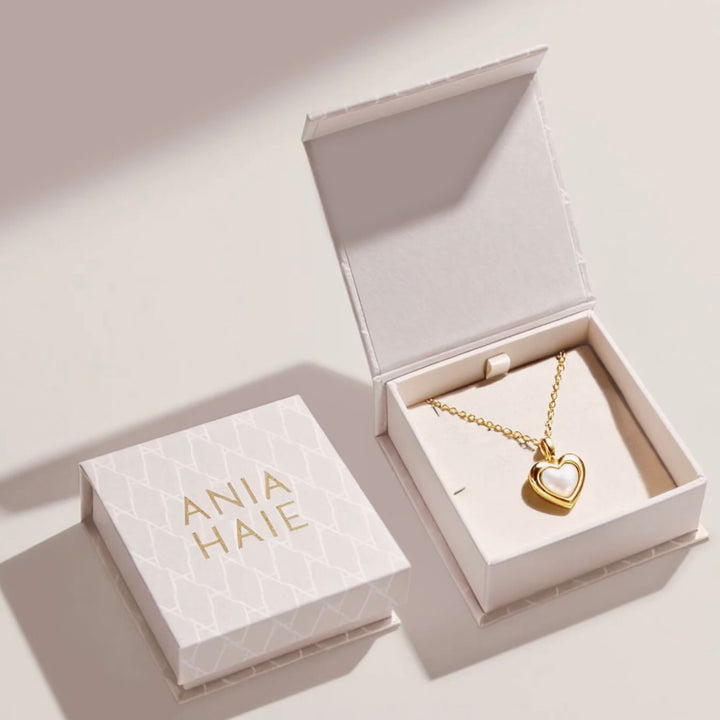 Ania Haie Gold Heart Locket Necklace Limited Edition N099-06G