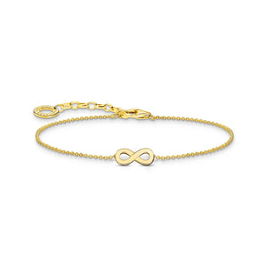 THOMAS SABO BRACELET with Infinity Pendant - Gold TA2161Y