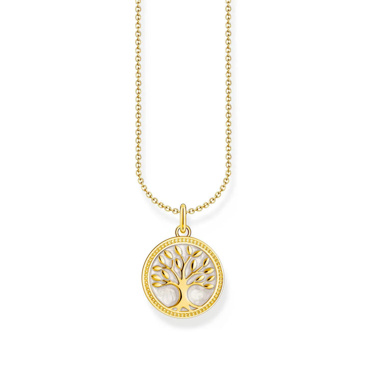 THOMAS SABO NECKLACE with Tree of Love Pendant - Gold TKE2220Y