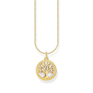 THOMAS SABO NECKLACE with Tree of Love Pendant - Gold TKE2220Y