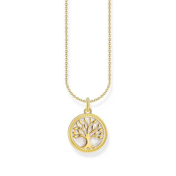 THOMAS SABO NECKLACE with Tree of Love Pendant - Gold TKE2220Y