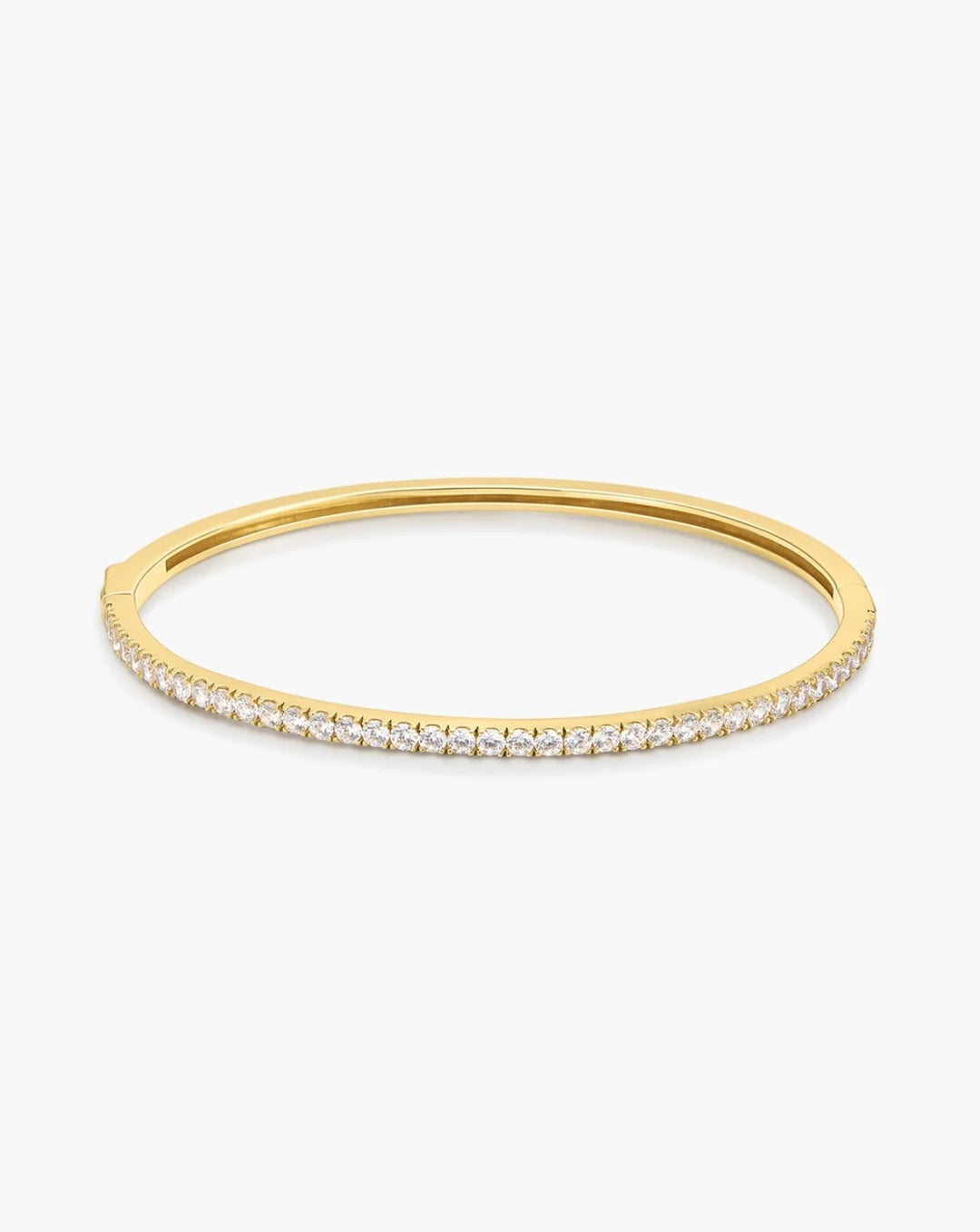 Ania Haie Gold Pavé Tennis Bangle B079-02G