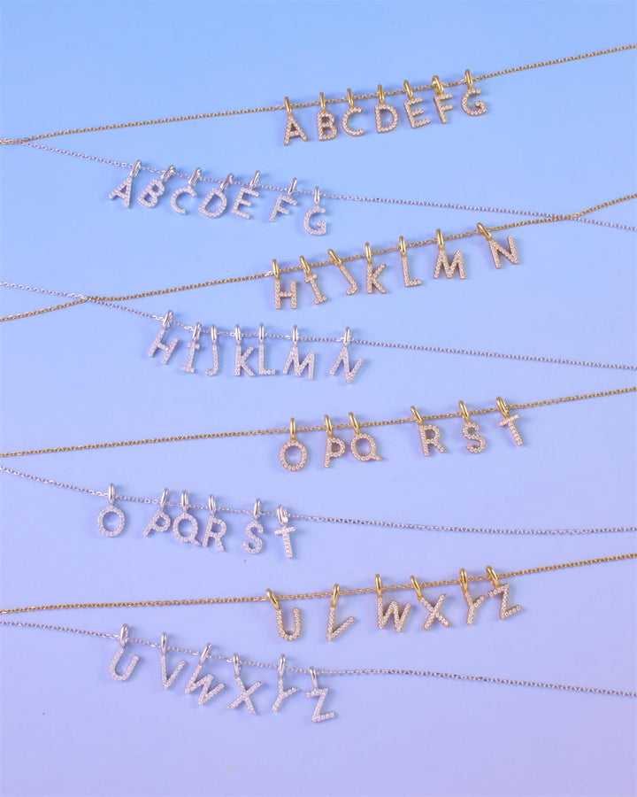Ania Haie Silver Letter Z Initial Necklace N074-34H