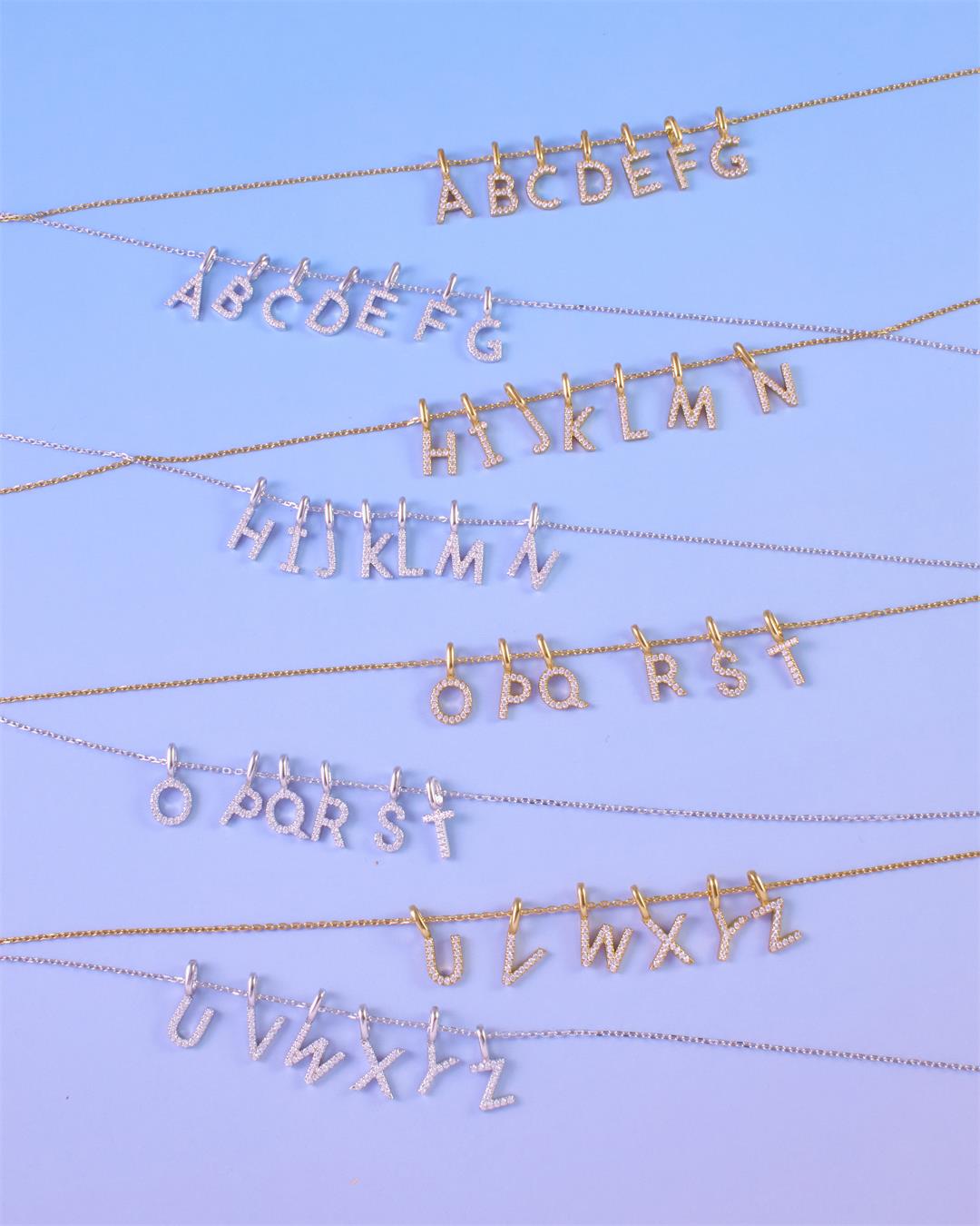Ania Haie Gold Letter U Initial Necklace N074-29G