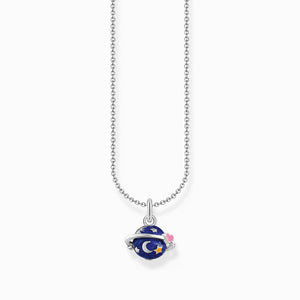 THOMAS SABO NECKLACE with Saturn Pendant TKE2272